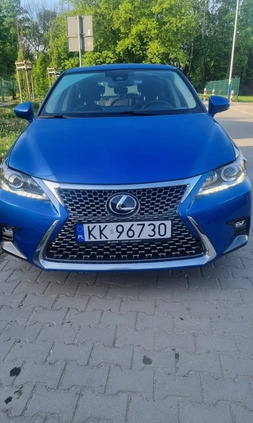 Lexus CT cena 75768 przebieg: 140200, rok produkcji 2018 z Kraków małe 497